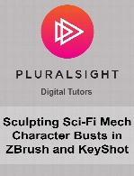Digital Tutors - Sculpting Sci-Fi Mech Character Busts in ZBrush and KeyShot