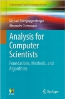 تجزیه و تحلیل برای دانشمندان کامپیوترAnalysis for Computer Scientists: Foundations, Methods, and Algorithms