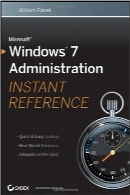 مرجع مدیریت سریع مایکروسافت ویندوز 7Microsoft Windows 7 Administration Instant Reference