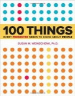 100 نکته که هر سخنران باید درباره مردم بداند100 Things Every Presenter Needs to Know About People