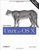 یادگیری Unix برای سیستم عامل X Mountain LionLearning Unix for OS X Mountain Lion: Using Unix and Linux Tools at the Command Line
