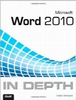 مایکروسافت وورد 2010 In DepthMicrosoft Word 2010 In Depth