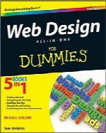 راهنمای کامل طراحی وب به‌ زبان سادهWeb Design All-in-One For Dummies
