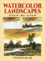 آموزش گام به گام نقاشی منظره با آبرنگWatercolor Landscapes Step by Step (Dover Art Instruction)