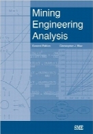 تجزیه و تحلیل مهندسی معدنMining Engineering Analysis, Second Edition