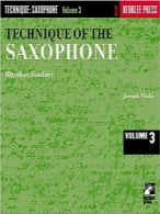 تکنیک نوازندگی ساکسیفون؛ بخش سومTECHNIQUE OF THE SAXOPHONE VOL3 RHYTHM STUDIES