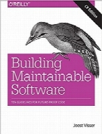 ساخت نرم‌افزار قابل نگهداریBuilding Maintainable Software, C# Edition: Ten Guidelines for Future-Proof Code