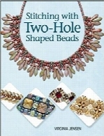 کوک‌زنی با دو حفره مهرهStitching with Two-Hole Shaped Beads