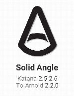 Solid Angle Katana 2.5 2.6 to Arnold 2.0.6.1