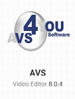 AVS Video Editor 8.0.4.305