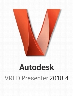 اتودسک ویرد پرزنتر 2018Autodesk VRED Presenter 2018.4