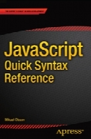 JavaScript Quick Syntax Reference