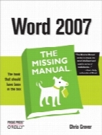 Word 2007: The Missing Manual