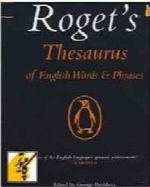 Roget’s Thesaurus of English Words and Phrases