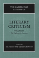 The Cambridge History of Literary Criticism Volume 4: The Eighteenth Century