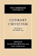 The Cambridge History of Literary Criticism Volume 2: The Middle Ages