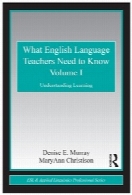 What English Language Teachers Need to Know , volume 1