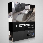 مدل های آماده لوازم الکترونیکیCGaxis Models Volume 18 Electronics II