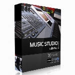 مدل های آماده  تجهیزات و ابزارهای استودیو موسیقیCGaxis Models Volume 31 Music Studio