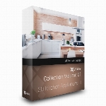 CGaxis Models Volume 61 3D Kitchen Appliances