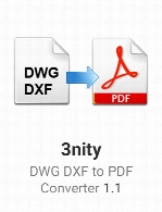 3nity DWG DXF to PDF Converter 1.1