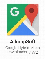 AllmapSoft Google Hybrid Maps Downloader 8.332