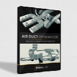 The Pixel Lab Air Duct Generator for Cinema4D