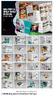 مجموعه قالب ایندیزاین بروشور با موضوعات مختلفCM Multipurpose Brochure Design
