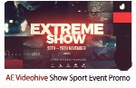 پروژه آماده افترافکت تبلیغ رویداهای ورزشی به همراه آموزش ویدئویی از ویدئوهایوVideohive Extreme Show Sport Event Promo After Effects Template