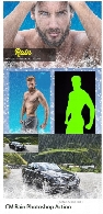 اکشن فتوشاپ ایجاد افکت بارندگی شدید بر روی تصاویرCM Rain Photoshop Action