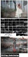 45 تصویر کلیپ آرت افکت دود و مه برای تصاویرCM 45 Fog And Smoke Photoshop Overlays