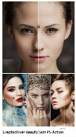اکشن فتوشاپ رتوش حرفه ای تصاویر از گرافیک ریورGraphicRiver Beauty Skin Photoshop Action