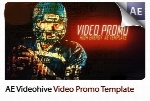 پروژه آماده افترافکت نمایش تصاویر با افکت تایپوگرافی به همراه آموزش ویدئویی از ویدئوهایوVideohive Video Promo After Effects Templates