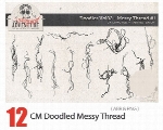 براش فتوشاپ نخ های نا مرتب متنوع برای طراحیCM Doodled Messy Thread