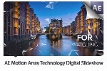 پروژه آماده افترافکت اسلایدشو تصاویر با افکت دیجیتالی پیشرفتهMotion Array Technology Digital Slideshow After Effects Project