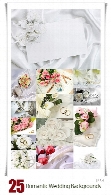 مجموعه تصاویر با کیفیت بک گراند های رمانتیک عروسی، دسته گل عروس، حلقه ازدواج و ...Romantic Wedding Backgrounds