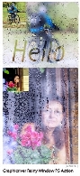 اکشن فتوشاپ ایجاد افکت شیشه بارانی بر روی تصاویر از گرافیک ریورGraphicriver Rainy Window Photoshop Action