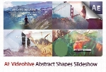 پروژه آماده افترافکت اسلایدشو تصاویر با افکت اشکال انتزاعی از ویدئوهایوVideohive Abstract Shapes Simple Slideshow After Effects Templates