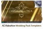 پروژه آماده افترافکت نمایش فیلم و تصاویر عروسی با افکت رمانتیک از ویدئوهایوVideohive Wedding Pack After Effects Templates