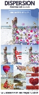 اکشن فتوشاپ ایجاد افکت پراکندگی گل و بوته بر روی تصاویر از گرافیک ریورGraphicriver Dispersion With Real Images Photoshop Action