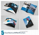 تصاویر لایه باز بروشورهای تجاری دولتCM Clean Business Bi Fold Brochure