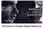 پروژه آماده افترافکت اسلاید شو تصاویر با افکت دیجیتالی از ویدئوهایوVideohive Parallax Digital Slideshow After Effects Templates