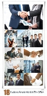 تصاویر با کیفیت تجاری کارمندان در دفترکار، همکار، شرکت و میزکارBusiness People Work In The Office