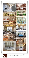 تصاویر با کیفیت طراحی داخلی مدرن خانه، آشپزخانه، سالن پذیرایی و ...World Of Modern Interiors