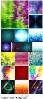 تصاویر وکتور پس زمینه های رنگارنگ انتزاعیVector Original Colorful Backgrounds Abstraction