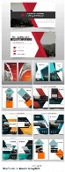 تصاویر وکتور قالب آماده بروشور تجاری با طرح های گرافیکیBrochure Business Design Template