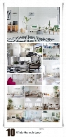 تصاویر با کیفیت طراحی داخلی سفید خانه، آشپزخانه و اتاق خوابModern Home Interior Of White Bedroom Kitchen Bathroom