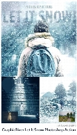 اکشن فتوشاپ ایجاد افکت بارش برف بر روی تصاویر به همراه آموزش ویدئویی از گرافیک ریورGraphicRiver Let It Snow Photoshop Action