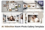 پروژه آماده افترافکت نمایش اتاق گالری تصاویر به همراه آموزش ویدئویی از ویدئوهایوVideohive Room Photo Gallery After Effects Template