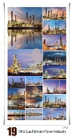 تصاویر با کیفیت صنعتی پالایشگاه نفت و گاز و نیروگاه برقOil And Gas Refinery Power Industry